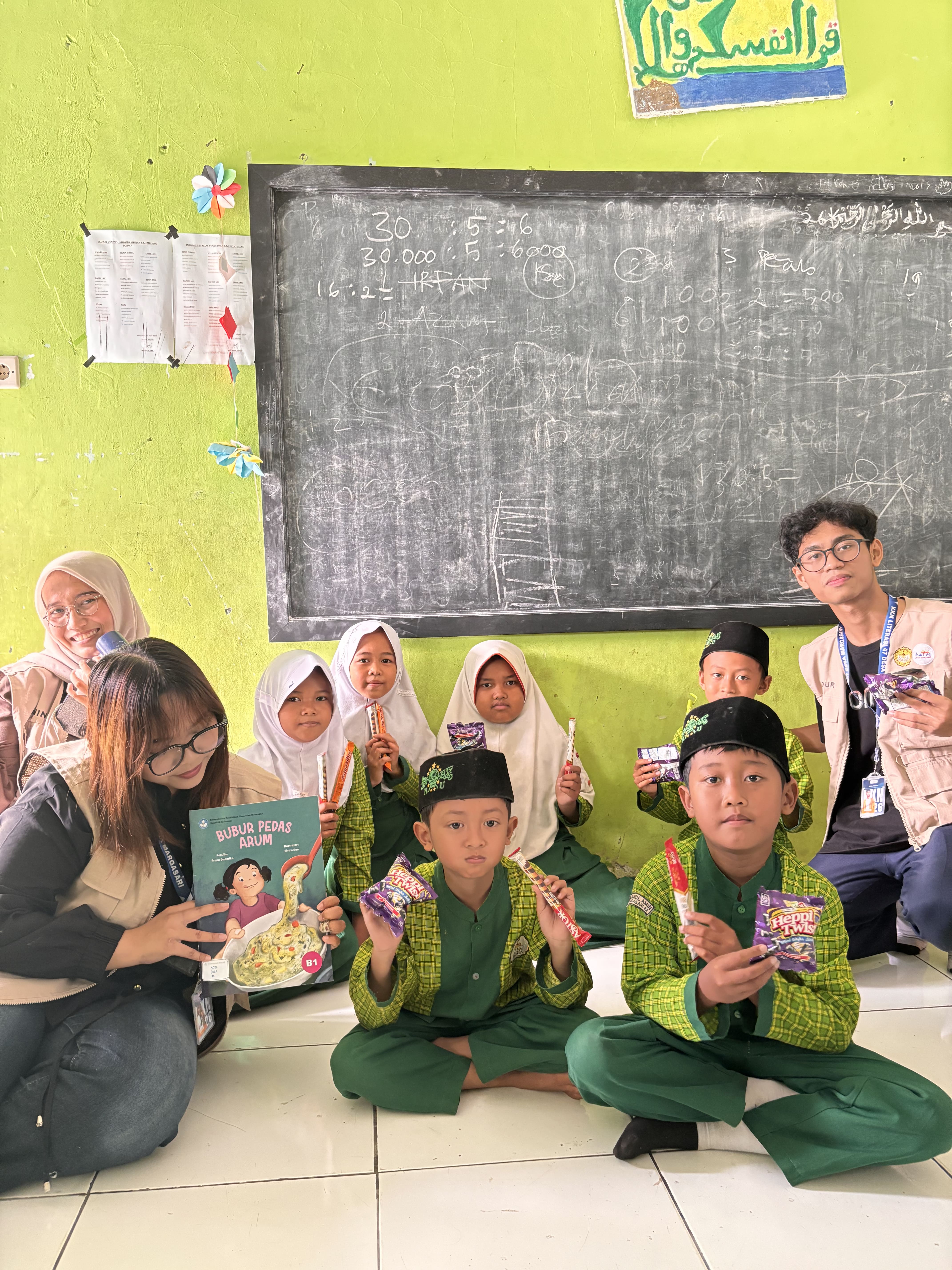 Dokumentasi Membaca Nyaring — KKN Unsoed Margasari 2026