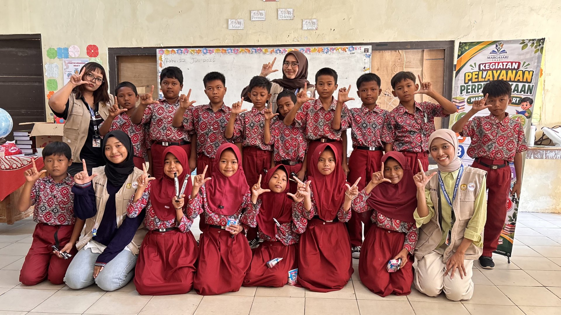 Dokumentasi Membaca Nyaring  — KKN Unsoed Margasari 2026
