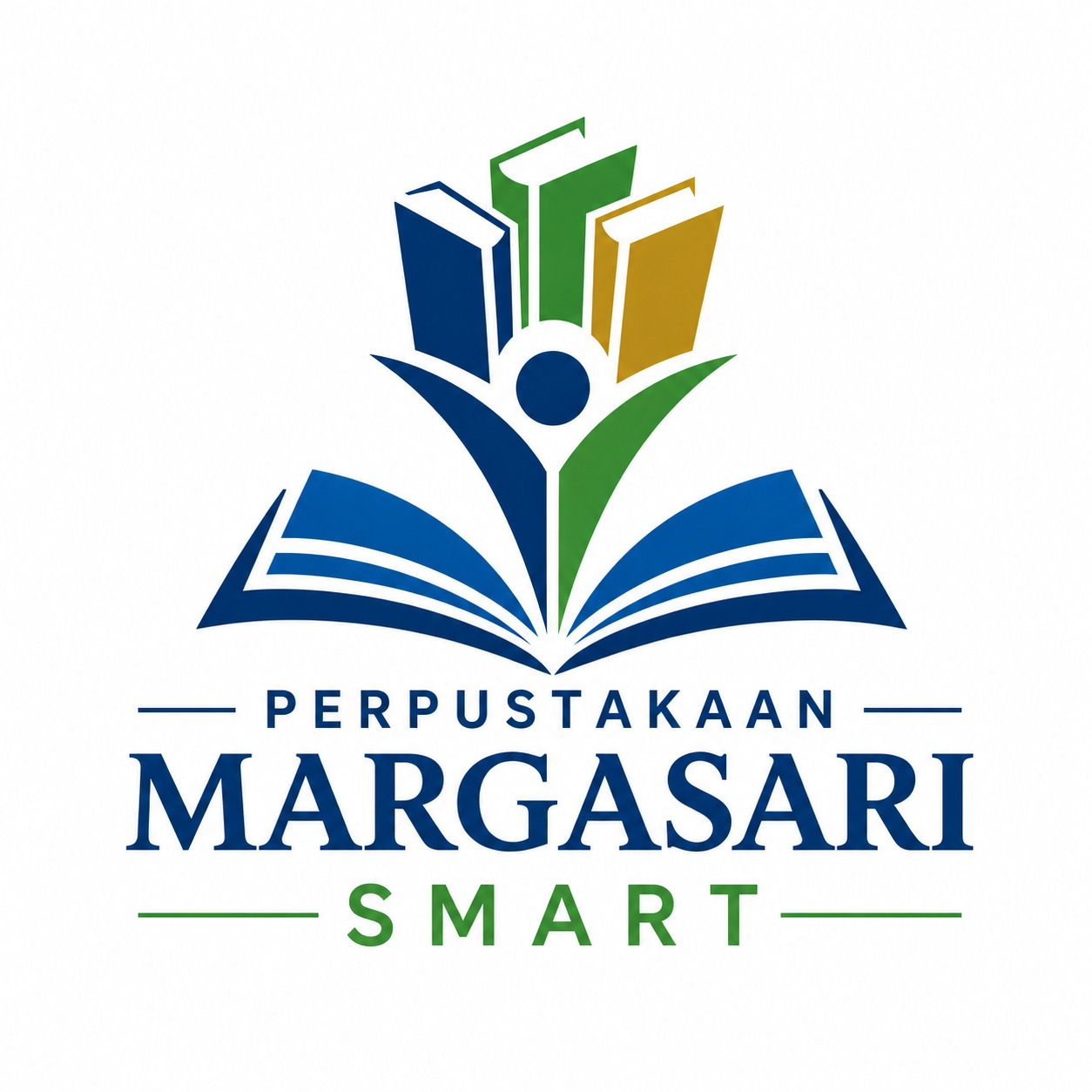 Logo Perpustakaan Margasari Smart